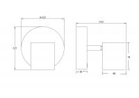 Спот Freya FR10005CW-L6MG
