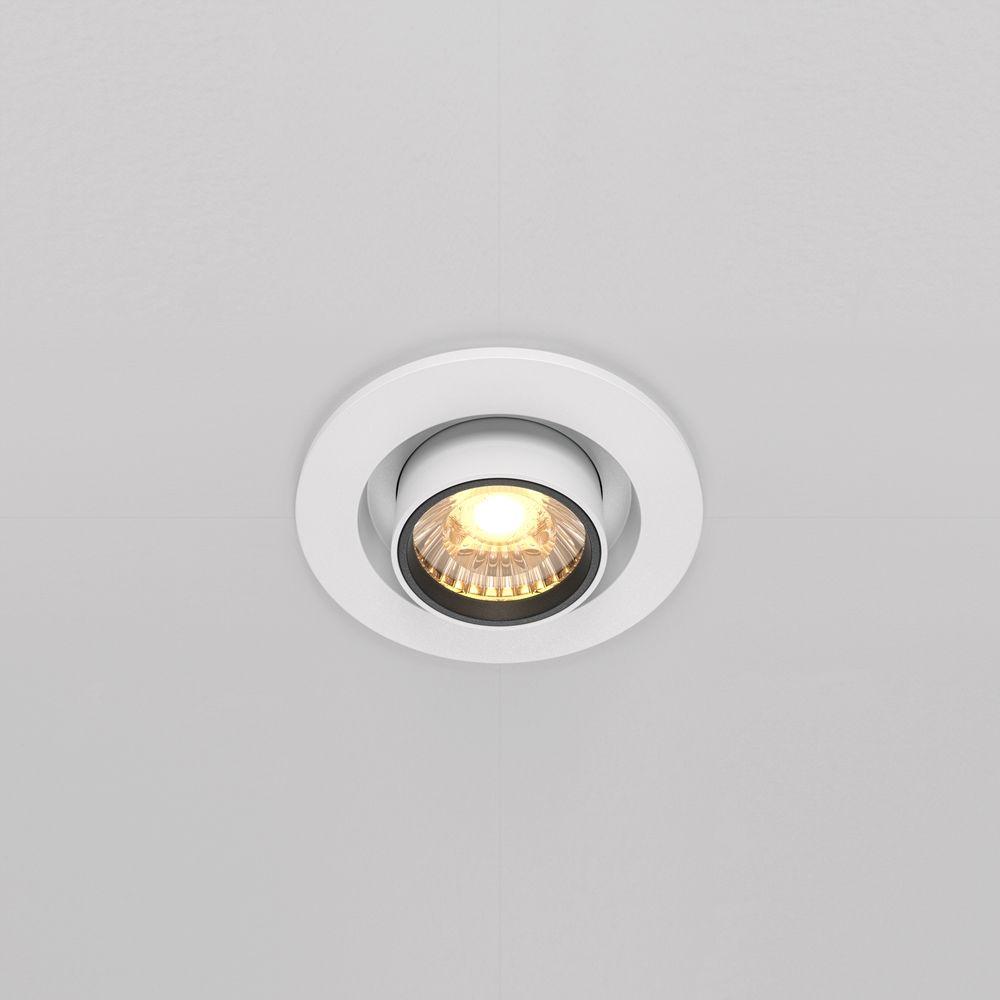 Встраиваемый светодиодный спот Maytoni Technical Hidden DL045-01-10W3K-W