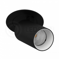 Встраиваемый поворотный светильник LeDron DANNY MINI S40 Black-White LED