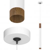 Подвесной светильник SAGITONY R1 T40 Dim Wooden 100 White