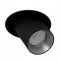 Встраиваемый поворотный светильник Ledron EVA DANNY MINI Black-Grey LED