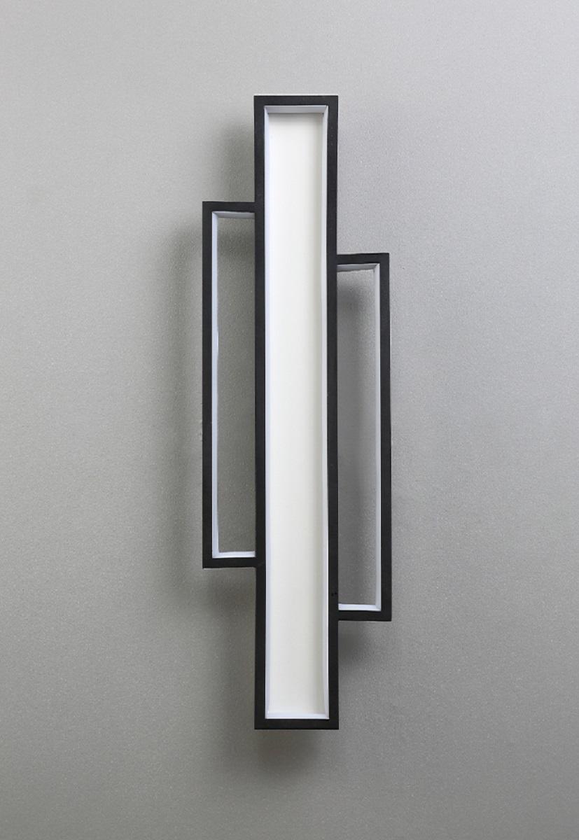 Бра Crystal Lux Sobre Ap35W Led H600 V2 Black