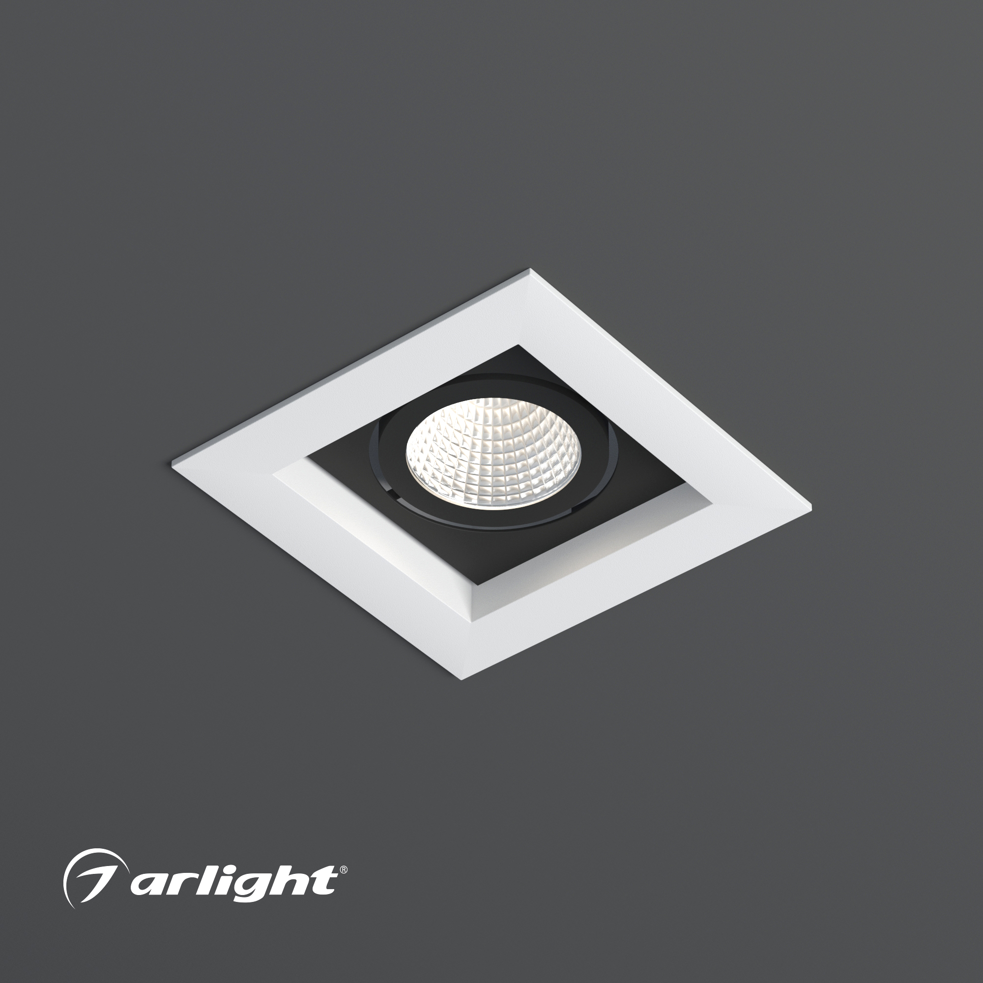 Светильник CL-KARDAN-S102x102-9W White (WH, 38 deg) (Arlight, IP20 Металл, 3 года)