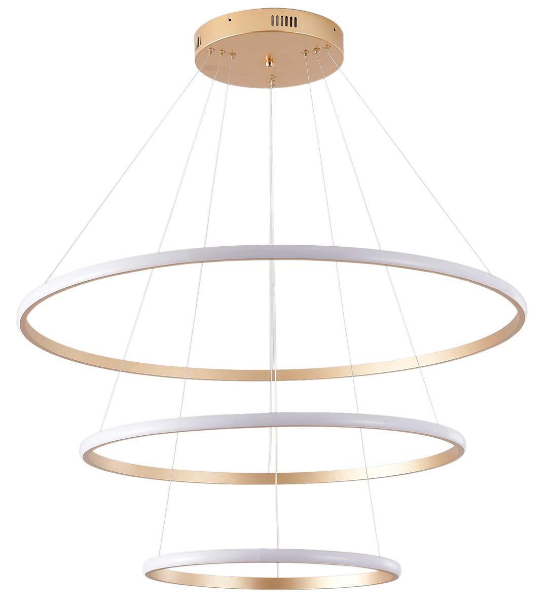 Подвесная светодиодная люстра Zortes RINGOLIGHT ZRS.33320.75C