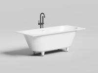 Ванна Salini ORNELLA AXIS KIT 180x80 покраска по RAL снаружи