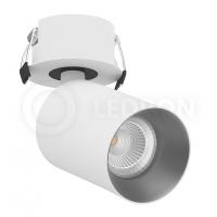 Встраиваемый светодиодный светильник Ledron SAGITONY R BASIC S60 White-Grey LED