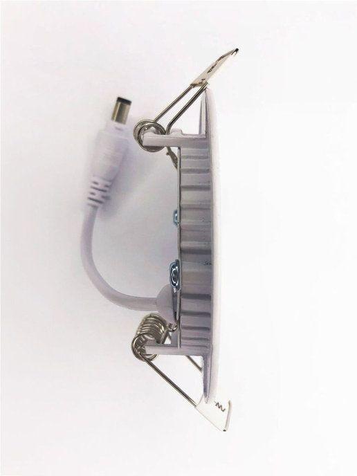 Встраиваемый светодиодный светильник Elvan VLS-102R-3W-WH-Wh