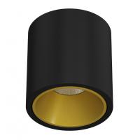 Светильник накладной RINBOK Black-Gold Ledron неповоротный LED