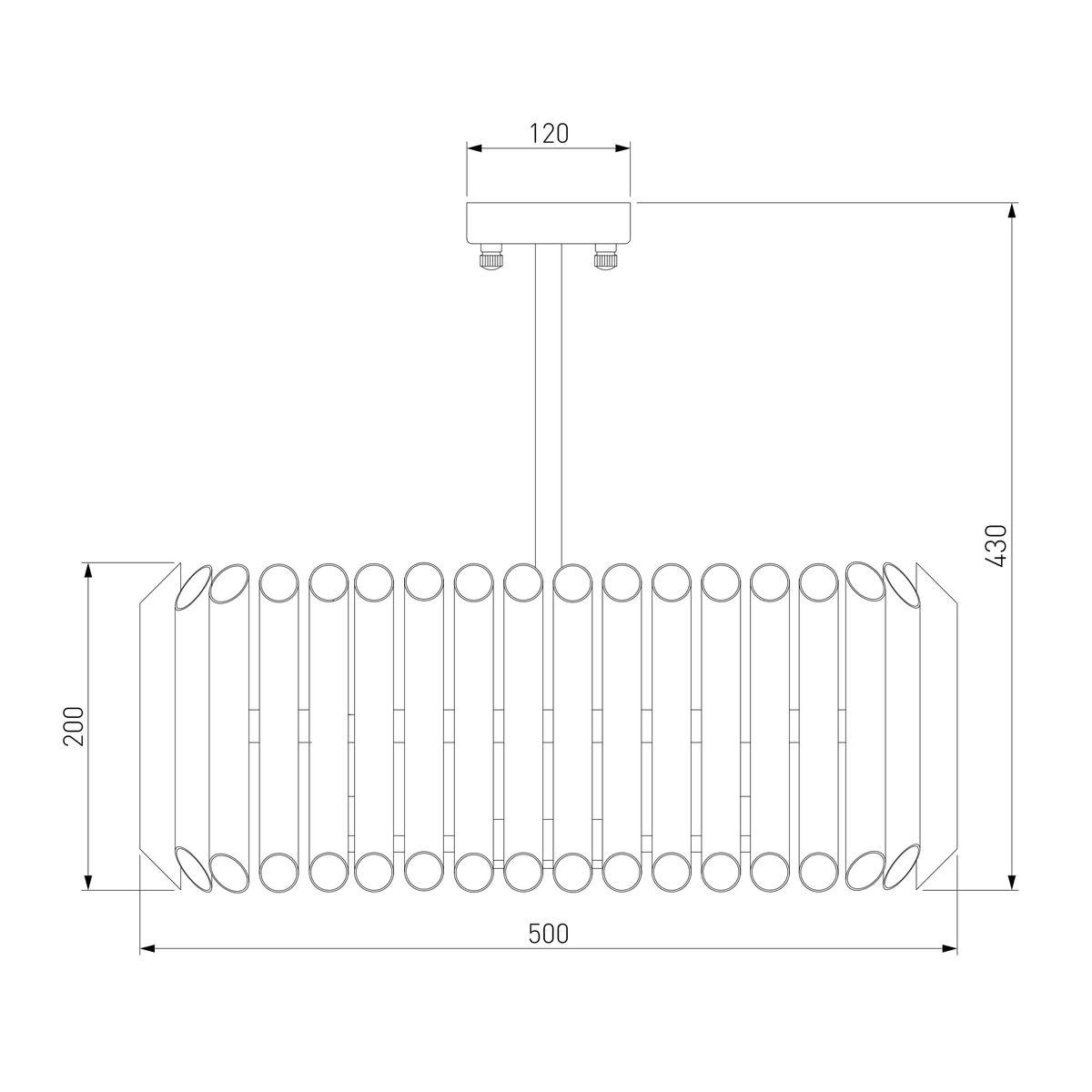 Потолочная люстра Bogates Castellie 362/5