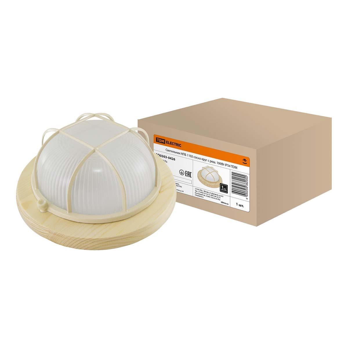 Настенно-потолочный светильник TDM Electric НПБ1102 SQ0303-0426