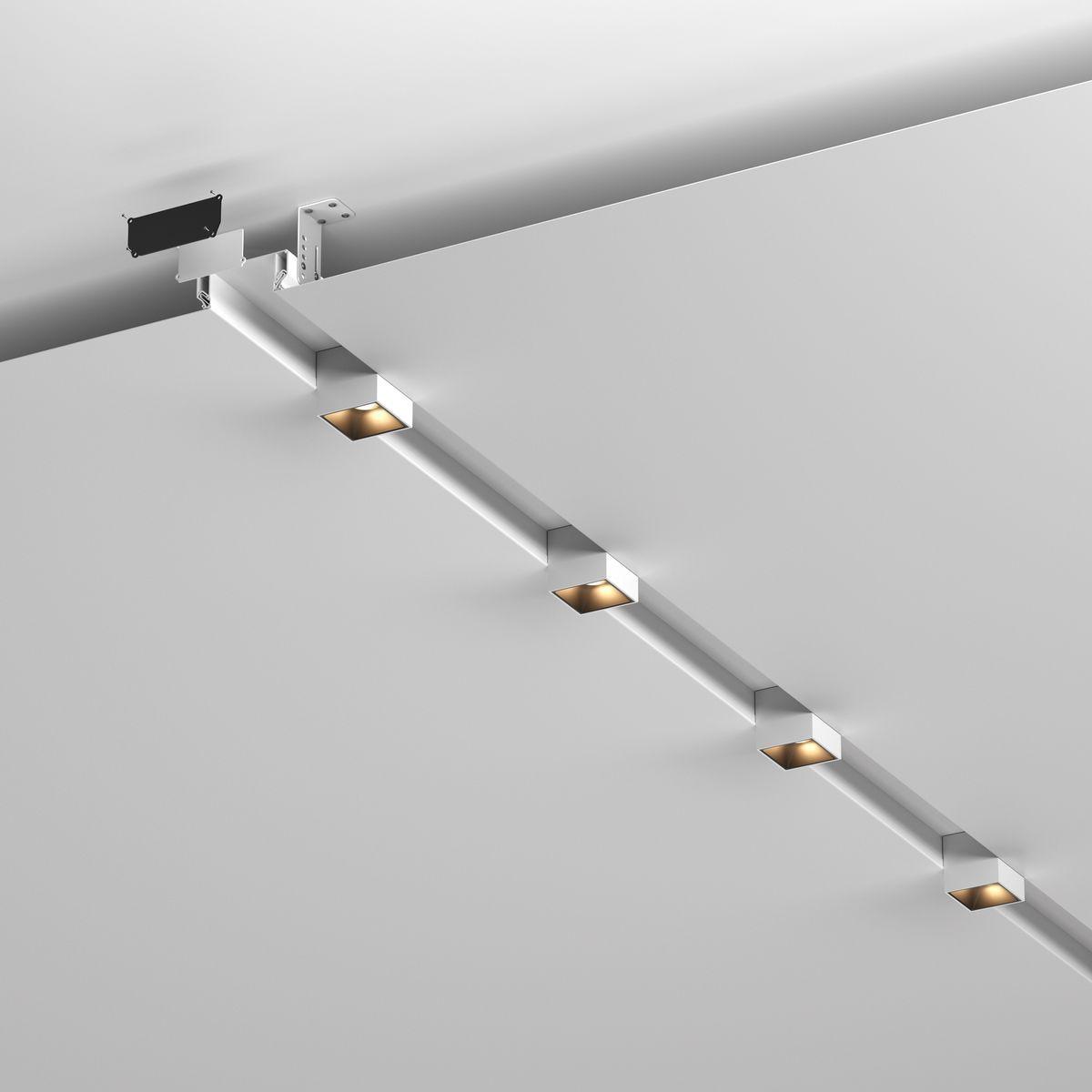 Профиль ниши скрытого монтажа в натяжной потолок Maytoni Technical ALM-9940-SC-W-2M