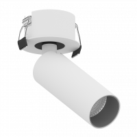 Встраиваемый светодиодный светильник LeDron SAGITONY R BASIC S40 White-Grey LED