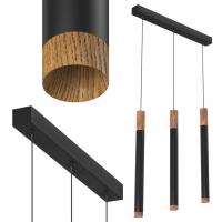Подвесной светильник SAGITONY E3 T40 Wooden 100 Black