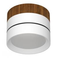 Накладной светильник BARREL Wooden White