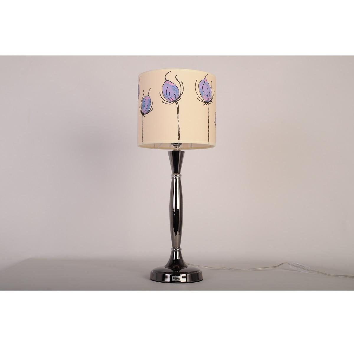 Настольная лампа Manne TL.7734-1BL (цветы) лампа настольная 1л