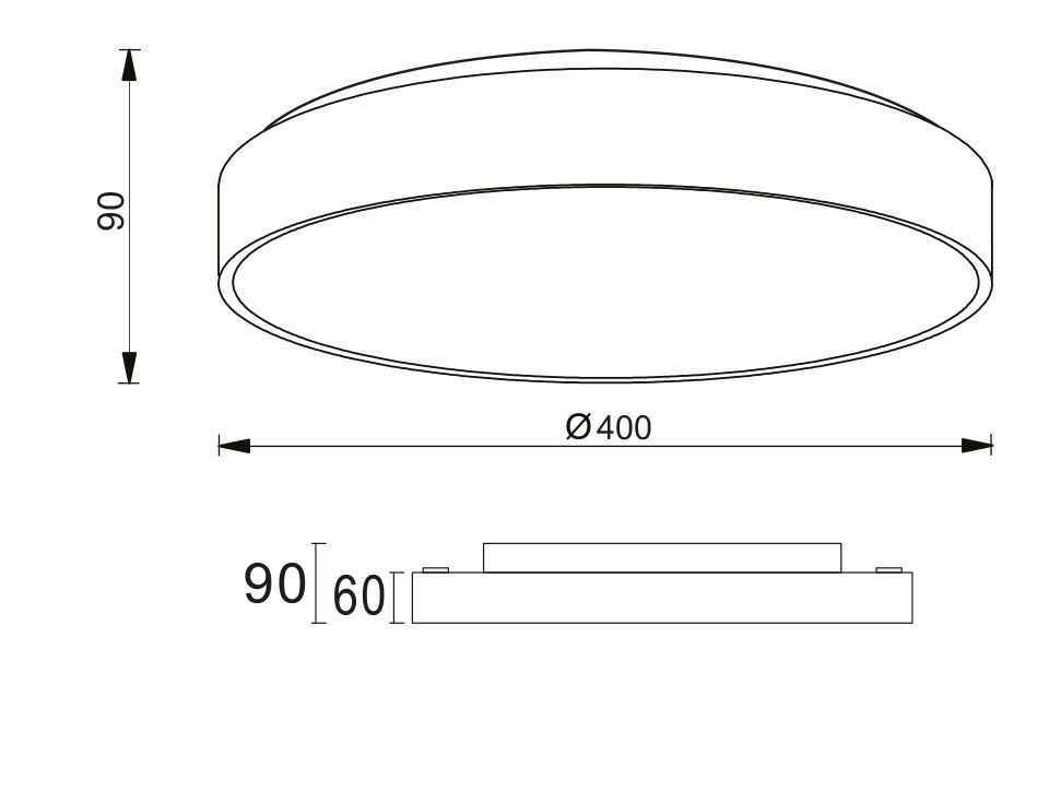 Потолочный светодиодный светильник Deko-Light Menkar 348198