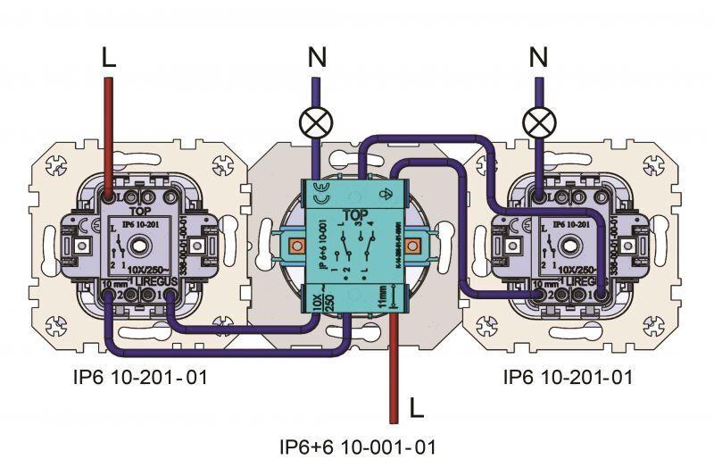 Переключатель двухклавишный Liregus Epsilon бежевый 28-060