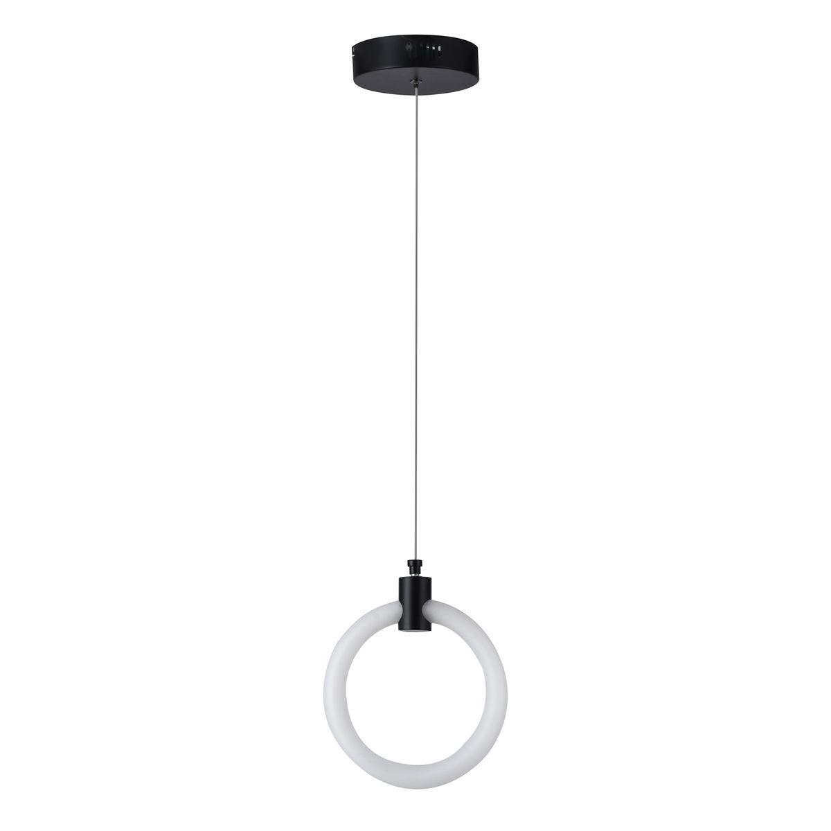 Подвесной светодиодный светильник Gerhort G61318/1BK WT