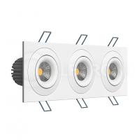 Светильник встраиваемый LH07SВ-R SQ3 White LeDron поворотный LED