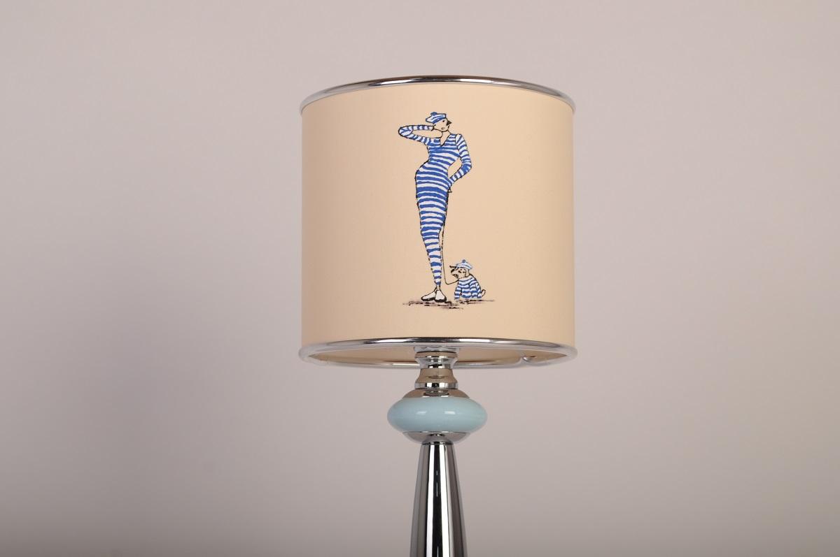 Настольная лампа Manne TL.7737-1BL (дама с собачкой) настольная лампа 1л