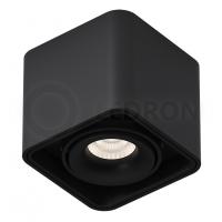 Светильник накладной TUBING Black Ledron регулируемый LED