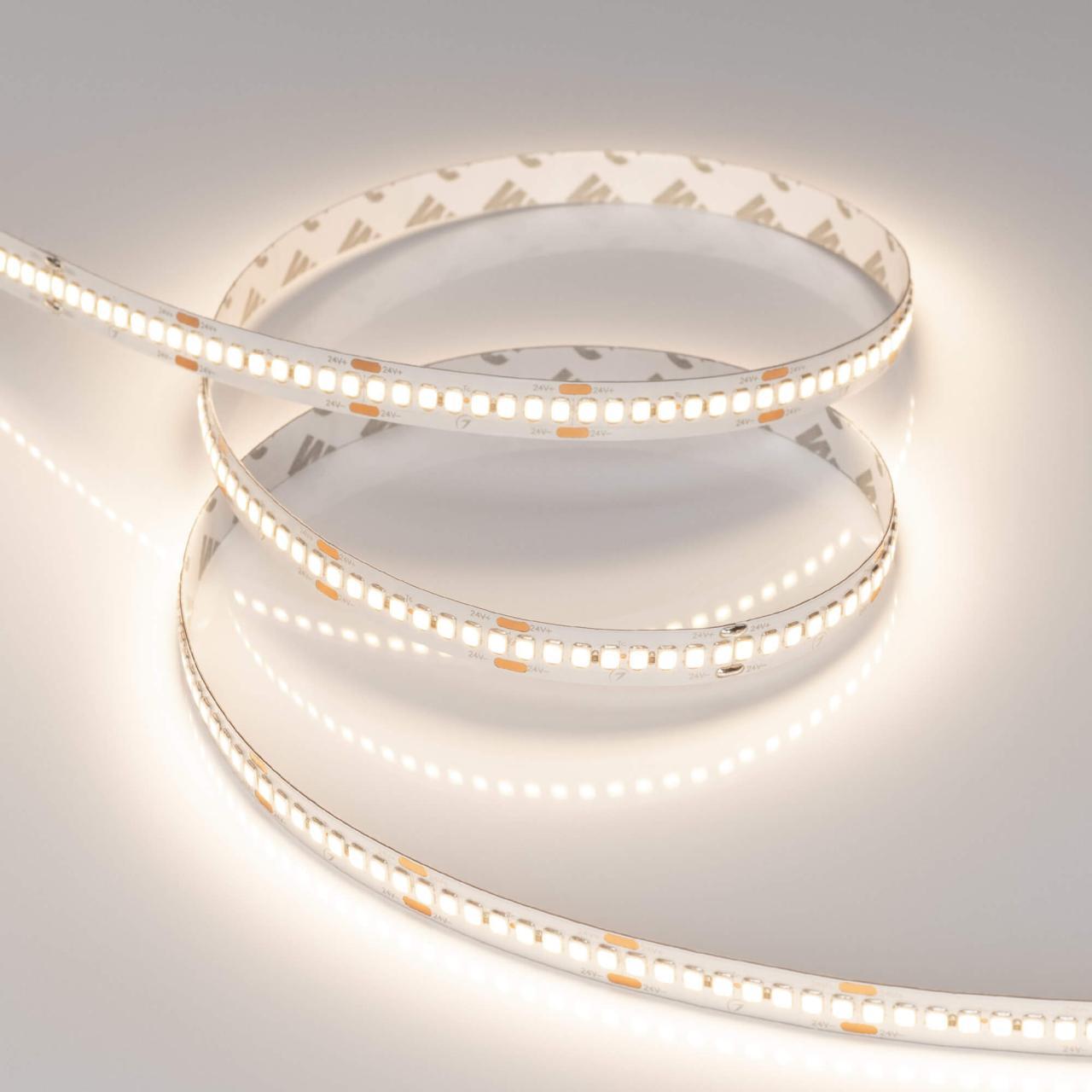 Светодиодная лента Alright 22W/m 240LED/m 2835SMD теплый белый 5M 038744
