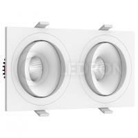 Встраиваемый поворотный светильник Ledron MJ1006 SQ2 White LED