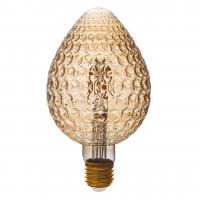 Лампа светодиодная филаментная Thomson E27 4W 1800K свеча прозрачная TH-B2192