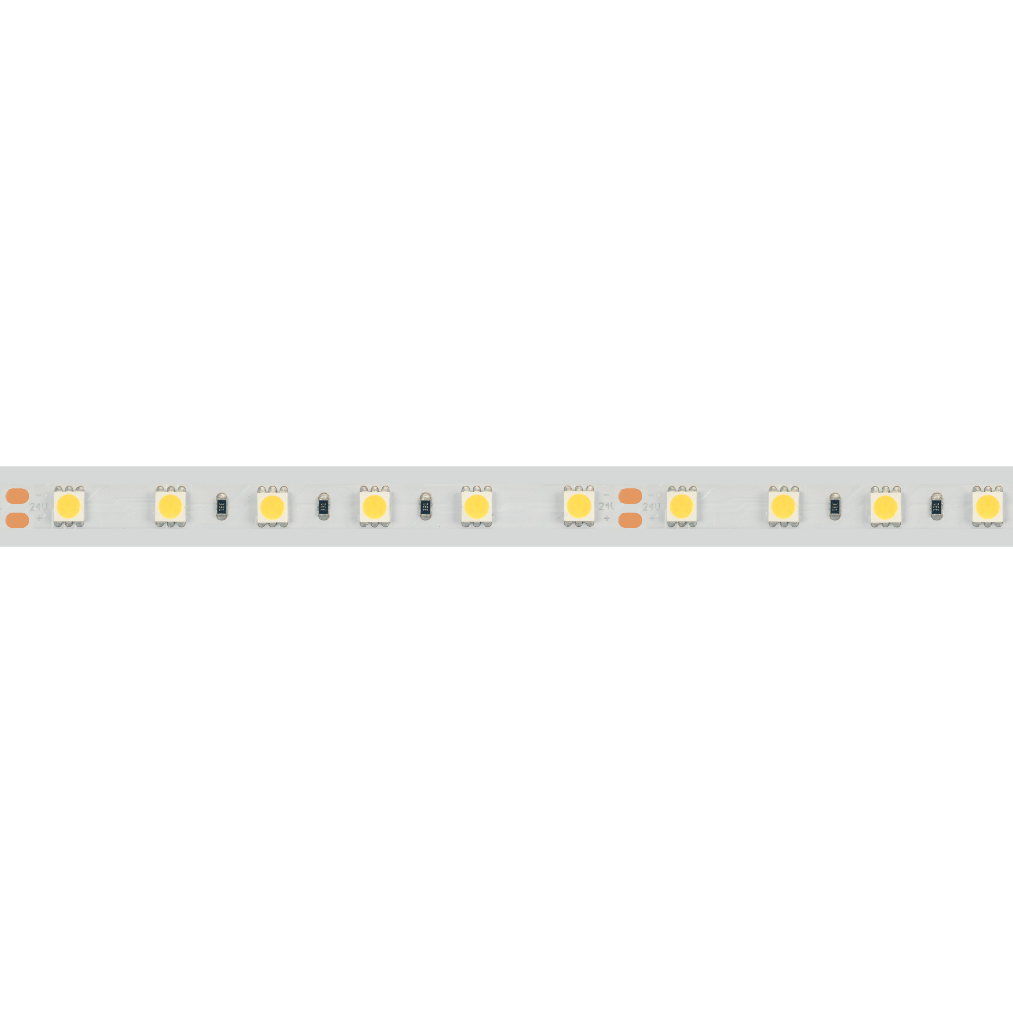 Лента RTW 2-5000PGS 24V White 2x (5060, 300 LED, LUX) (Arlight, 14.4 Вт/м, IP67)