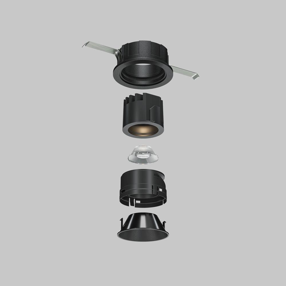 Встраиваемый светодиодный светильник Maytoni Technical Wise DL057-7W3K-B