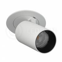Встраиваемый поворотный светильник Ledron DANNY MINI S40 White-Black LED