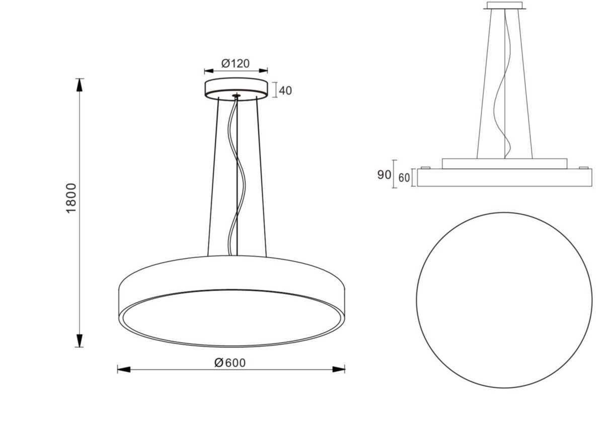 Подвесной светодиодный светильник Deko-Light Menkar 342206