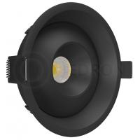 Светильник встраиваемый KRIS IN Black LeDron поворотный LED