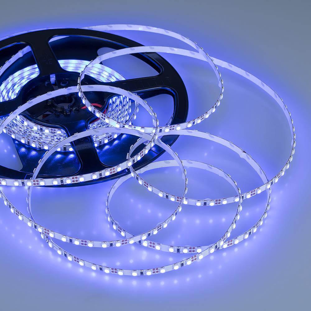 Светодиодная лента Arlight 9,6W/m 120LED/m 3528SMD синий 5M 015004(1)