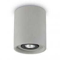 Потолочный светильник Ideal Lux Oak PL1 Round Cemento 150437