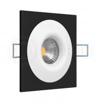 Встраиваемый светильник LeDron AO1501001 SQ Black-White под сменную лампу