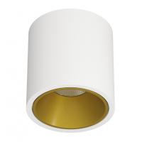 Светильник накладной RINBOK White-Gold Ledron неповоротный LED