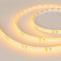 Лента RTW 2-5000SE 24V Yellow 2x (3528, 600 LED, LUX) (Arlight, 9.6 Вт/м, IP65)