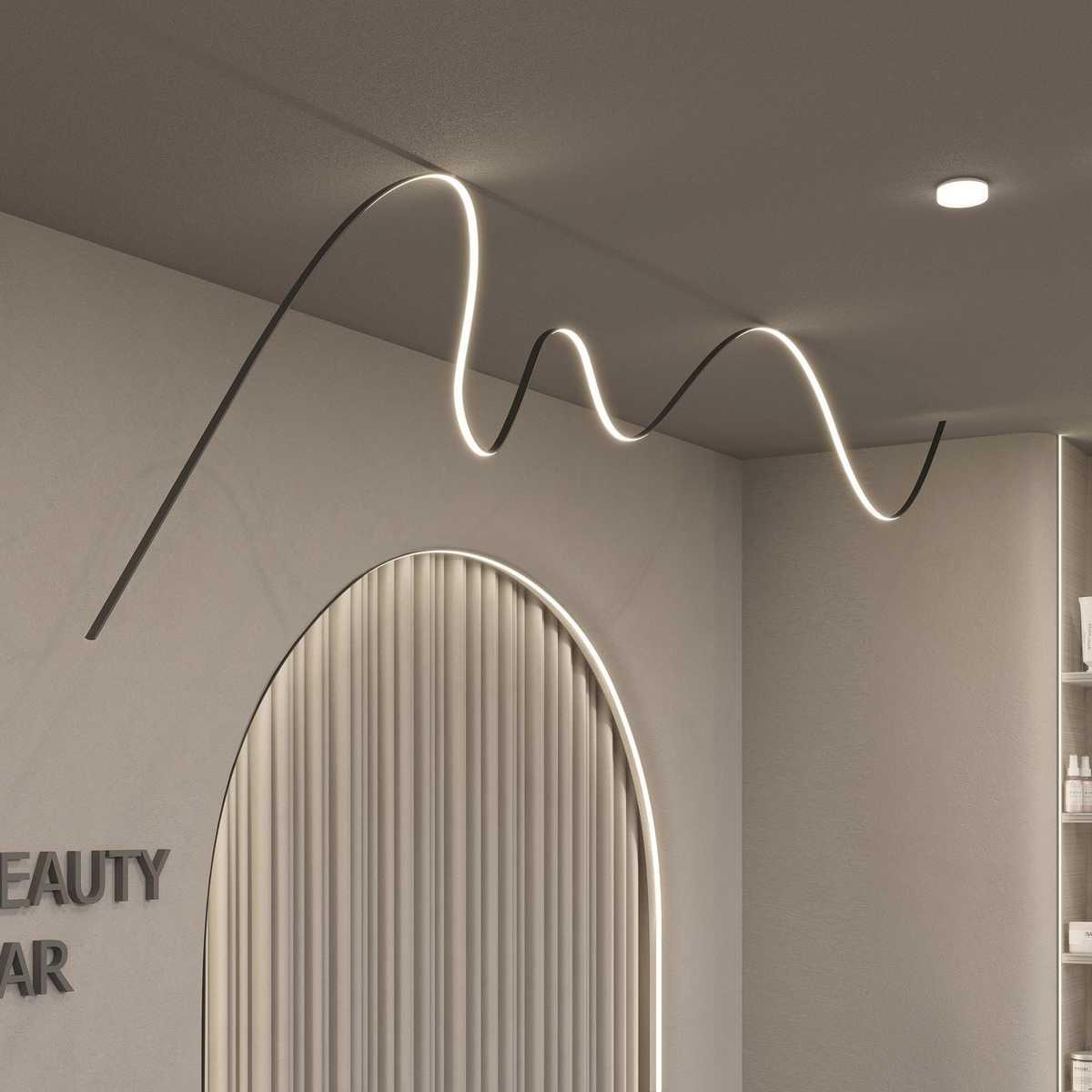 Профиль Arlight ARH-Bent-W11-2000 Anod Black 039583