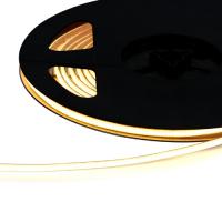 Одноцветная светодиодная лента Cob slim 3000k, цвет - Белый