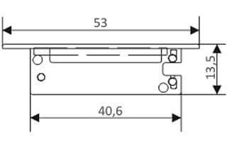 Заглушка Arlight Swall 017337