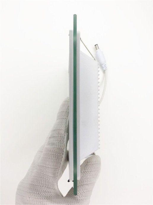 Встраиваемый светодиодный светильник Elvan VLS-705SQ-12W-WH-Wh