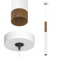 Подвесной светильник SAGITONY R1 T40 Wooden 200 White