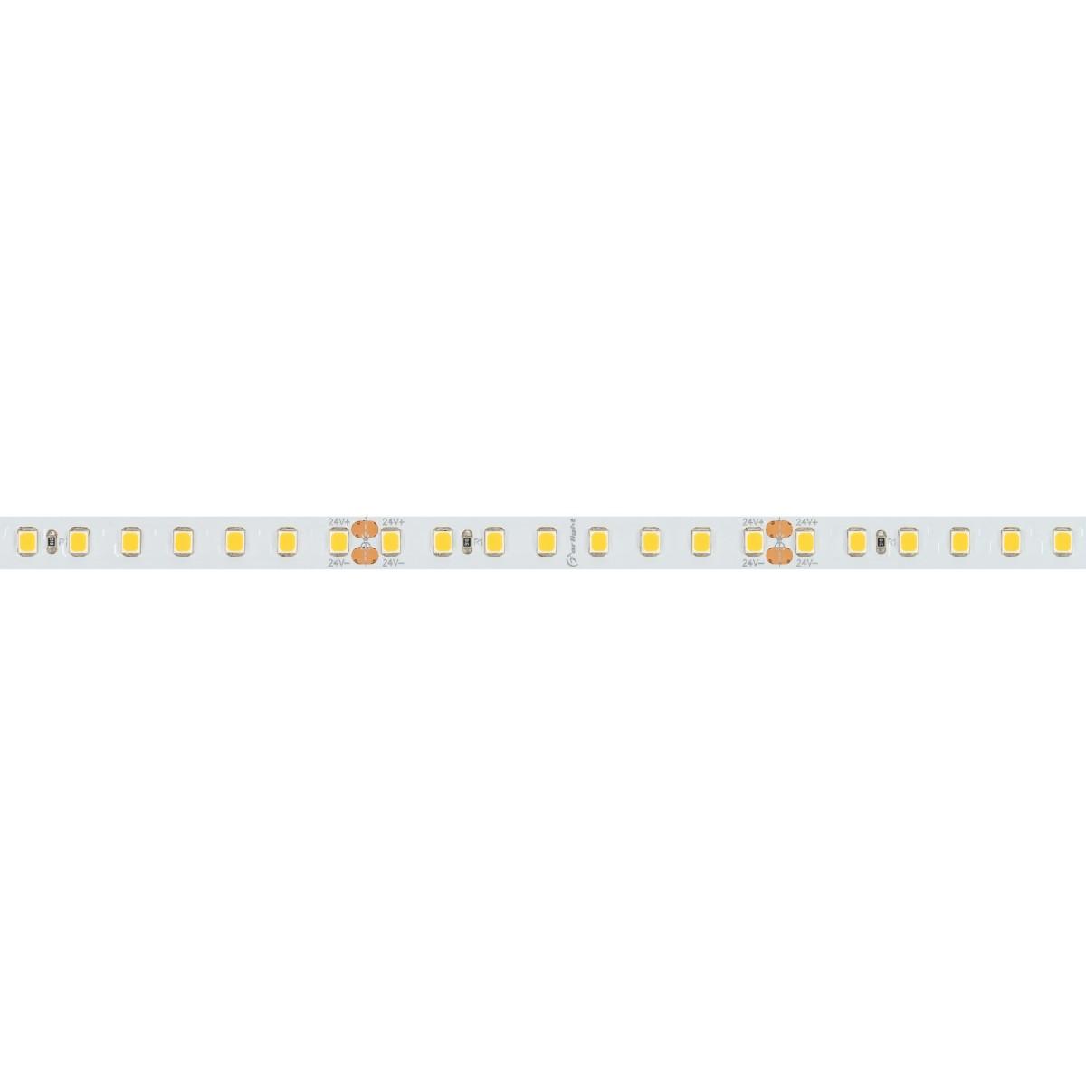 Светодиодная лента Arlight 9,6W/m 128LED/m 2835SMD холодный белый 5M RT-A128-8mm 24V White6000 038755