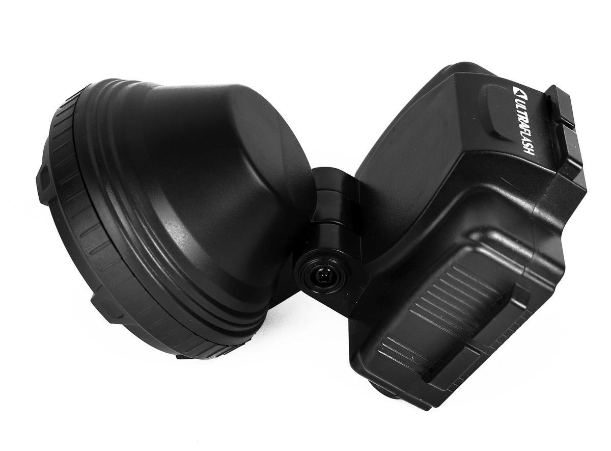 Налобный светодиодный фонарь Ultraflash Headlite аккумуляторный 90х75 160 лм LED5368 14452