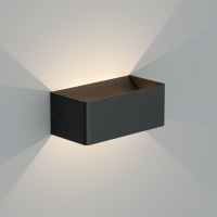 Светильник настенный LD1200/6W Black Ledron неповоротный LED