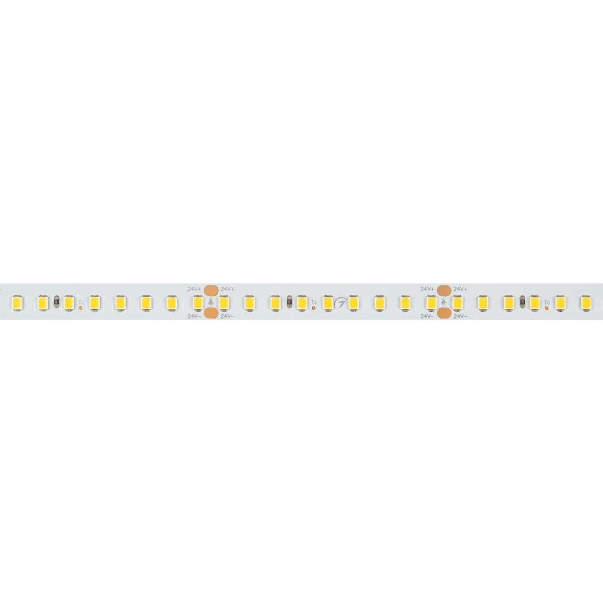 Светодиодная лента Arlight 7,7W/m 144LED/m 2835SMD холодный белый 5M RT-A144-10mm 24V White6000 038783