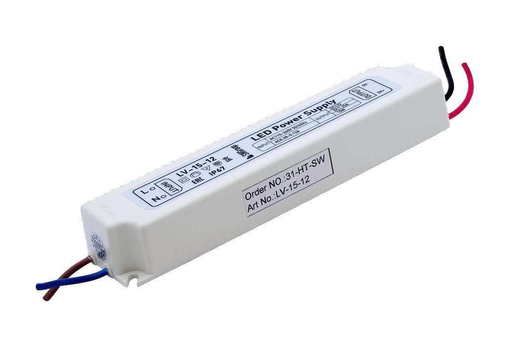 Блок питания SWG 12V 15W IP67 1,25A LV-15-12 000230