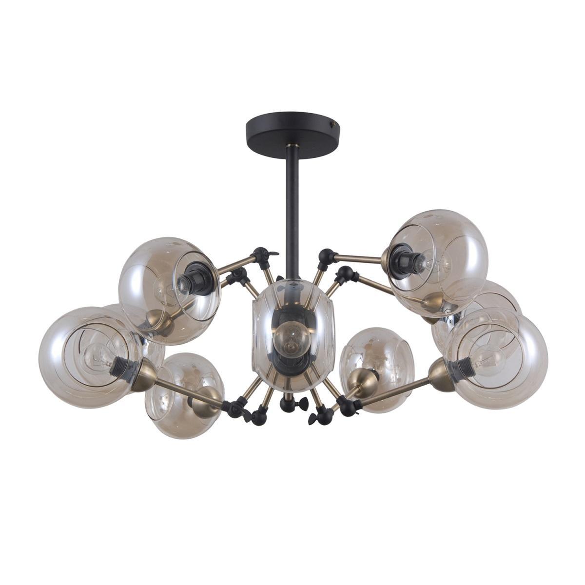 Потолочная люстра Gerhort G71147/10MBK+AB AMB