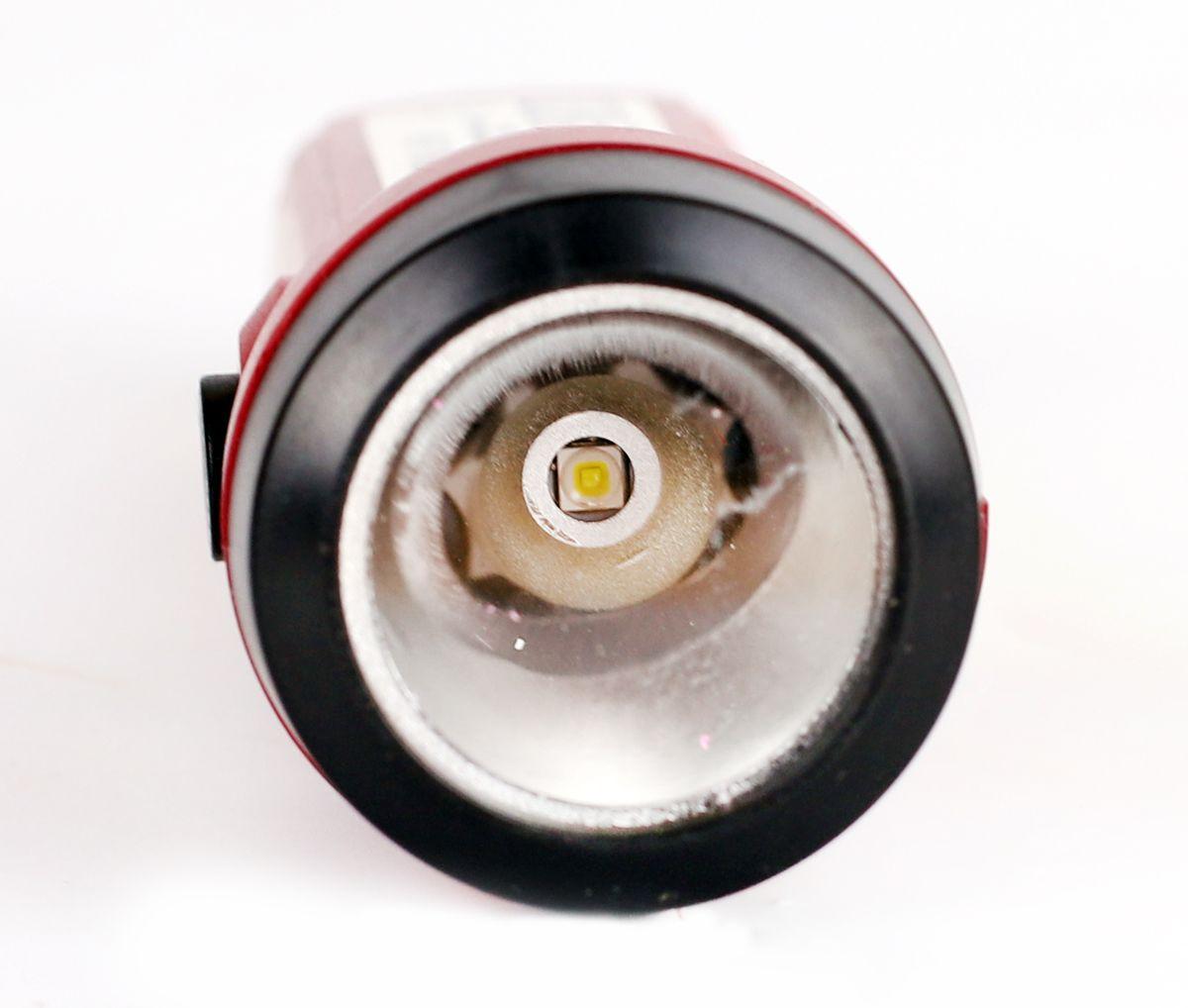 Ручной светодиодный фонарь Ultraflash аккумуляторный 97х30 100 лм LED53764  14664